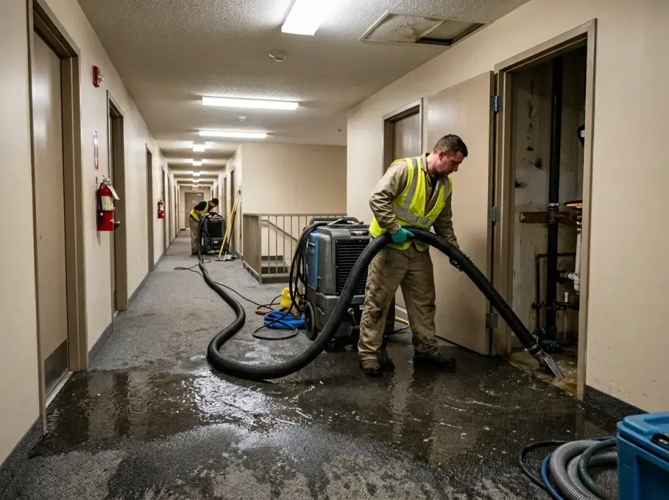 multi-unit-apartment-hallway-f-005 — frequently asked questions, Emergency Burst Pipe Water Extraction & Removal in Channelv…